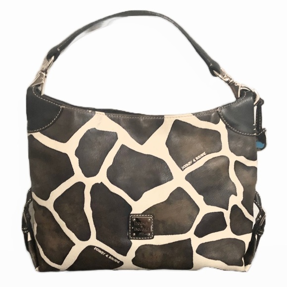Dooney & Bourke Handbags - Vintage Dooney & Bourke Giraffe Hobo Handbag Purse